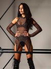 Bodysuit Netz CHERIE Panther (nur Netz)